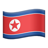Severní Korea Apple Emoji