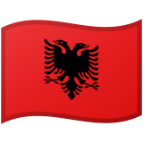 Albánie Android/Google Emoji