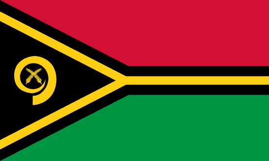 Vanuatská vlajka