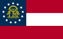 Vlajka státu Georgie