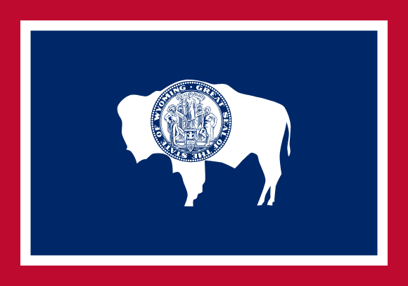 Vlajka státu Wyoming