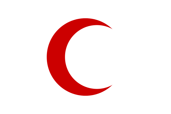 Vlajka Červeného půlměsíce