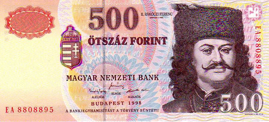 Ma arsk Forint M na St tn Vlajky