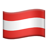 Rakousko Apple Emoji