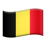 Belgie Apple Emoji