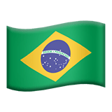 Brazílie Apple Emoji