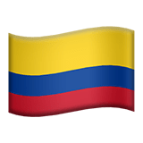 Kolumbie Apple Emoji