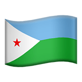Džibutsko Apple Emoji