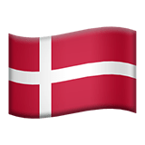 Dánsko Apple Emoji