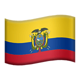 Ekvádor Apple Emoji