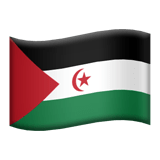 Západní Sahara Apple Emoji