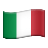 Itálie Apple Emoji
