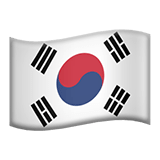 Jižní Korea Apple Emoji