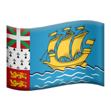 Saint-Pierre a Miquelon Apple Emoji