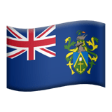 Pitcairnovy ostrovy Apple Emoji