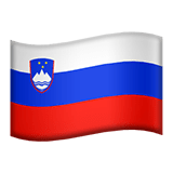 Slovinsko Apple Emoji