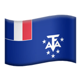 Francouzská jižní a antarktická území Apple Emoji
