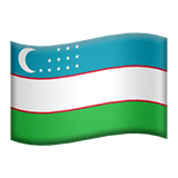 Uzbekistán Apple Emoji