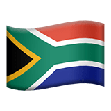 Jihoafrická republika Apple Emoji