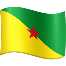 Francouzská Guyana Facebook Emoji