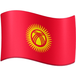 Kyrgyzstán Facebook Emoji