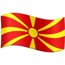 Severní Makedonie Facebook Emoji