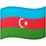 Ázerbájdžán Android/Google Emoji