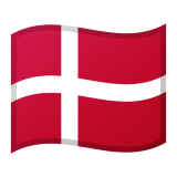 Dánsko Android/Google Emoji
