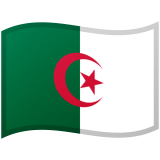 Alžírsko Android/Google Emoji