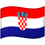 Chorvatsko Android/Google Emoji