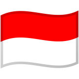 Indonésie Android/Google Emoji