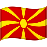 Severní Makedonie Android/Google Emoji