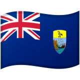 Svatá Helena, Ascension a Tristan da Cunha Android/Google Emoji