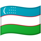 Uzbekistán Android/Google Emoji