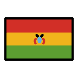 Bolívie OpenMoji Emoji