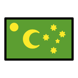 Kokosové ostrovy OpenMoji Emoji