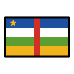 Středoafrická republika OpenMoji Emoji