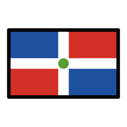 Dominikánská republika OpenMoji Emoji