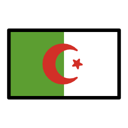Alžírsko OpenMoji Emoji