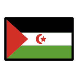 Západní Sahara OpenMoji Emoji
