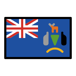 Jižní Georgie a Jižní Sandwichovy ostrovy OpenMoji Emoji