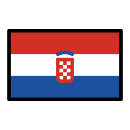 Chorvatsko OpenMoji Emoji