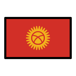 Kyrgyzstán OpenMoji Emoji