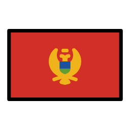 Černá Hora OpenMoji Emoji