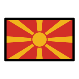 Severní Makedonie OpenMoji Emoji