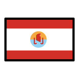 Francouzská Polynésie OpenMoji Emoji