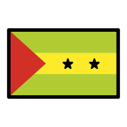 Svatý Tomáš a Princův ostrov OpenMoji Emoji