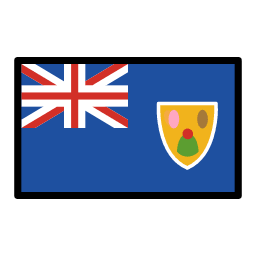 Turks a Caicos OpenMoji Emoji