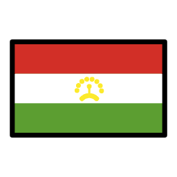 Tádžikistán OpenMoji Emoji