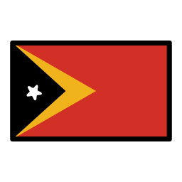 Východní Timor OpenMoji Emoji